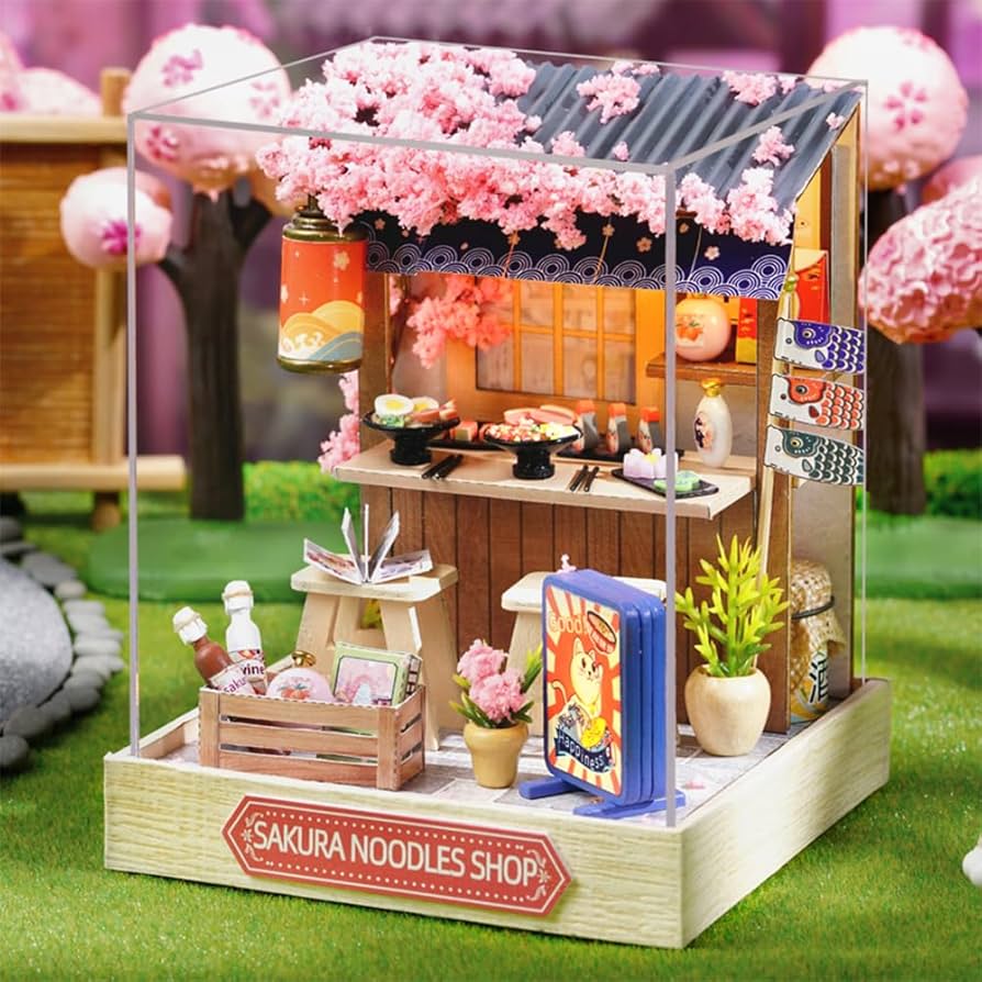 Amazon.com: TuKIIE DIY Miniature Dollhouse Kit with